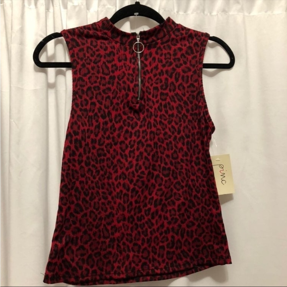 Animal print top